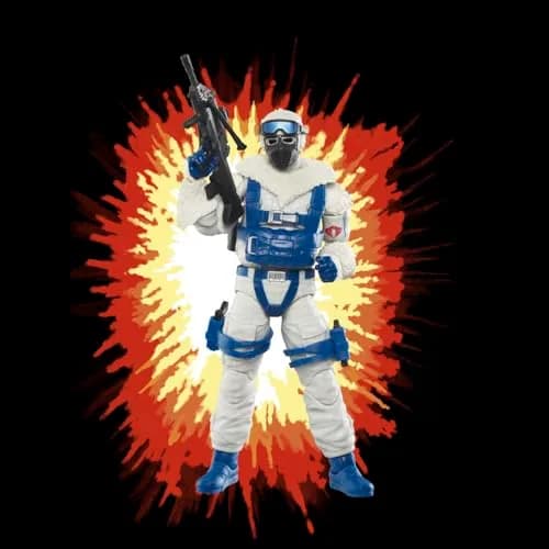 G.I. Joe Classified Series Retro Cardback Snow Serpent 6-inch Action Figure with Accessories | Collectible Toy for Fans thumbnail 2