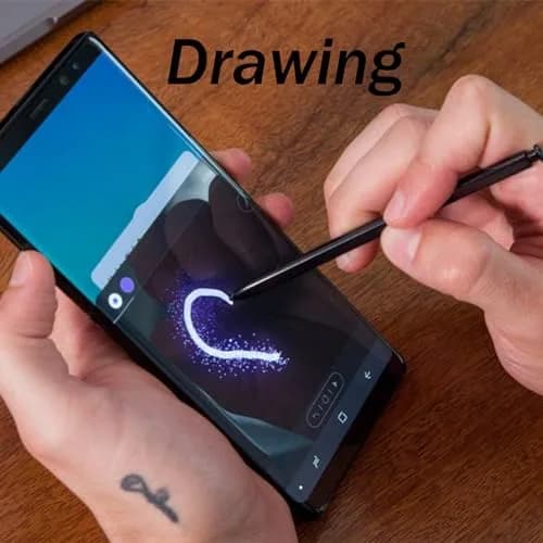 Peixiong Stylus Pen for Samsung Galaxy Note 8, Black | Replacement S Pen for Note 8 N950 thumbnail 3