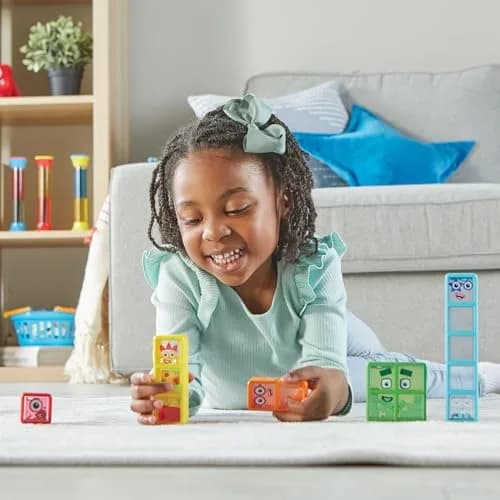 hand2mind Numberblocks One to Five Sensory Bottles, Ages 3+ | 5-Pack, Multicolor thumbnail 7