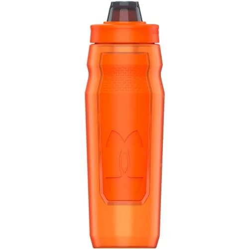 Under Armour 32oz Playmaker Squeeze Water Bottle | Leak-Proof, One-Hand Operation, Blaze Orange thumbnail 3