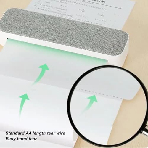 Pomya A4 Thermal Printer Paper 210x297mm | Compatible with Portable Printers, 100 Sheets thumbnail 3