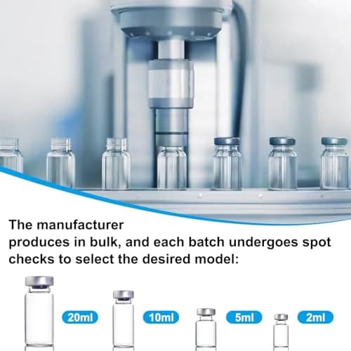 Knixxo 2ml Sealed Sample Glass Vials with Self-Healing Injection Port, 10 Pack (2ml / 0.067 Fl Oz) thumbnail 6