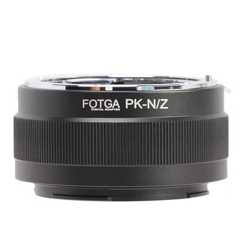 FOTGA Lens Mount Adapter Ring for Pentax PK K Mount to Z-Mount | Manual Focus, Full Metal, Supports Infinity Focus thumbnail 1