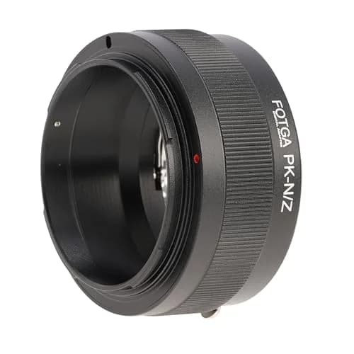 FOTGA Lens Mount Adapter Ring for Pentax PK K Mount to Z-Mount | Manual Focus, Full Metal, Supports Infinity Focus thumbnail 3