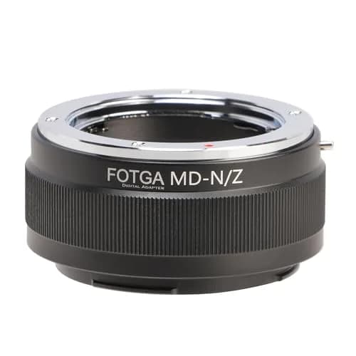 FOTGA Lens Mount Adapter Ring for Minolta MD Mount Lens to Z-Mount | Manual Focus, Full Metal, Infinity Support thumbnail 2