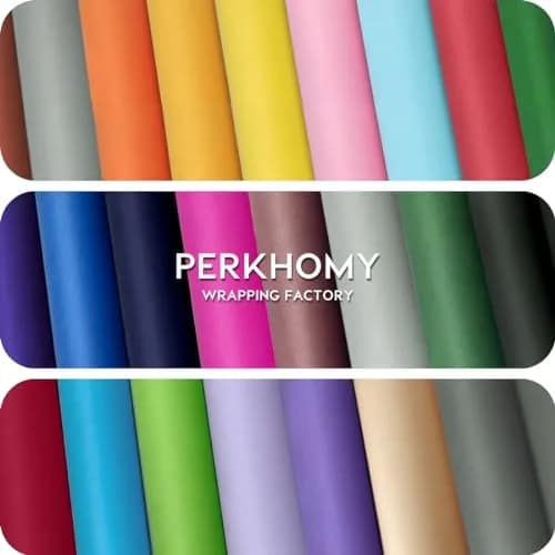 PH PERKHOMY Blue Kraft Paper Roll 17.5" x 80' | Versatile Gift & Craft Wrap thumbnail 6