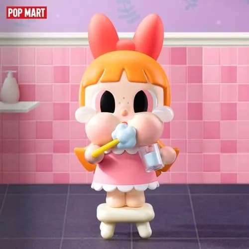 POP MART CRYBABY x Powerpuff Girls Series Blind Box Figures Whole Set | ASTM-Tested Non-Toxic Toy Figures for Kids 3-18 Years thumbnail 3