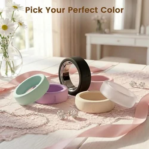 BandSmith Silicone Ring Cover for Oura Ring Gen 3/4, Size M (11/12/13) | Protects Smart Ring During Activities thumbnail 7