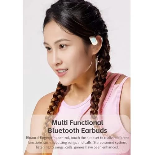 Yoidesu BL02 Translator Earbuds with Digital Display, BT 5.3, 144 Languages Voice Translator Device, Noise Cancellation, HiFi Stereo Earbuds (Black) thumbnail 8