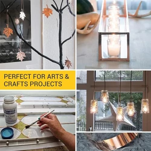 ELK Copper Foil Tape 2 Pack - 1 inch x 66 ft (16.76 cm x 20.12 m) | Conductive Adhesive for Electronics, Crafts, Repairs thumbnail 7