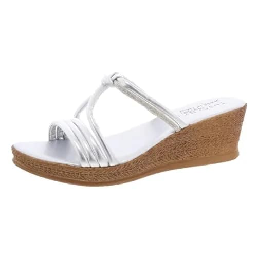 Tuscany by Easy Street Elvera Wedge Sandal 7 | Elegant Italian Design, Lightweight Comfort thumbnail 1