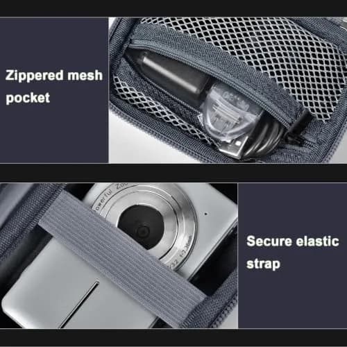 ALKOO Grey Camera Case for Kodak Pixpro & Camkory Cameras, 13.3cm (5.25") | Protects Compact Digital Cameras thumbnail 6