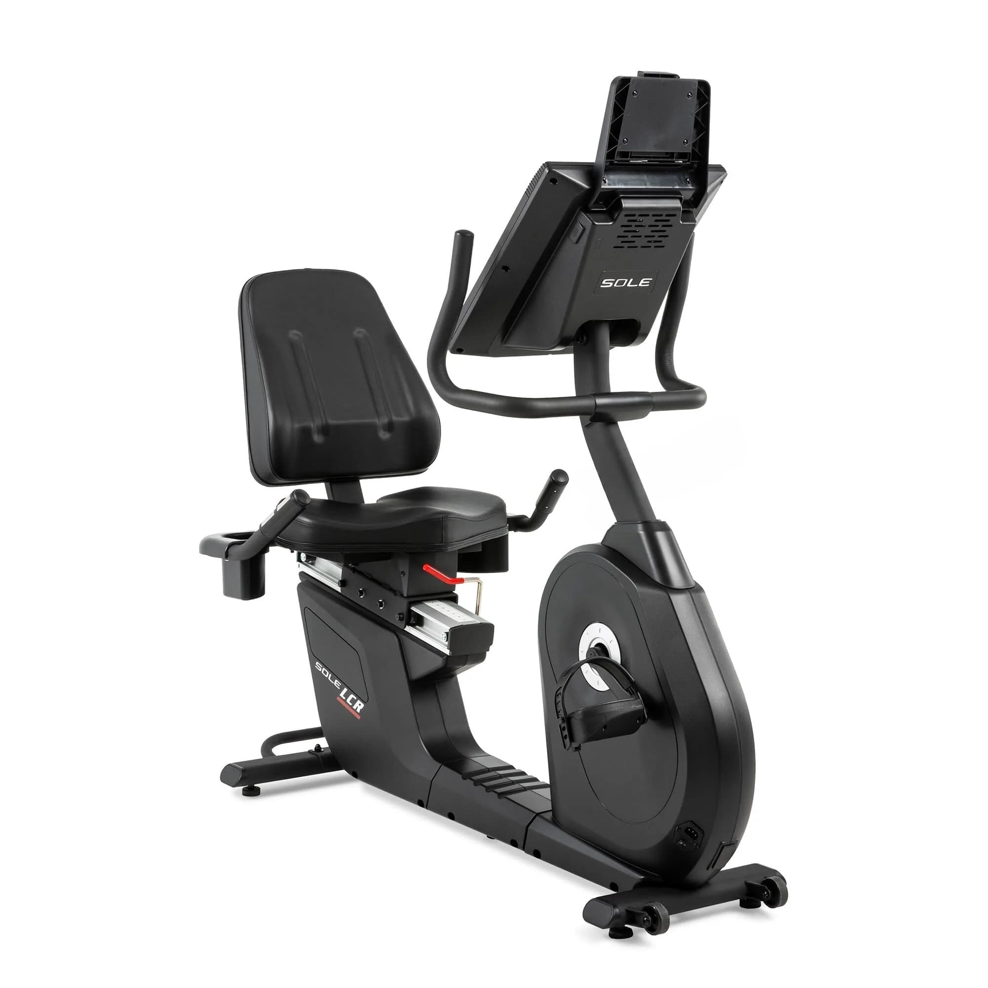 SOLE LCR Recumbent Exercise Bike | Advanced Home Workout Equipment with Bluetooth & Touch Screen - main product image