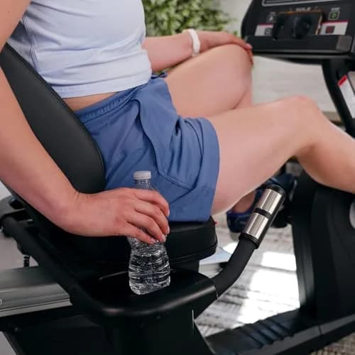 SOLE LCR Recumbent Exercise Bike | Advanced Home Workout Equipment with Bluetooth & Touch Screen thumbnail 7