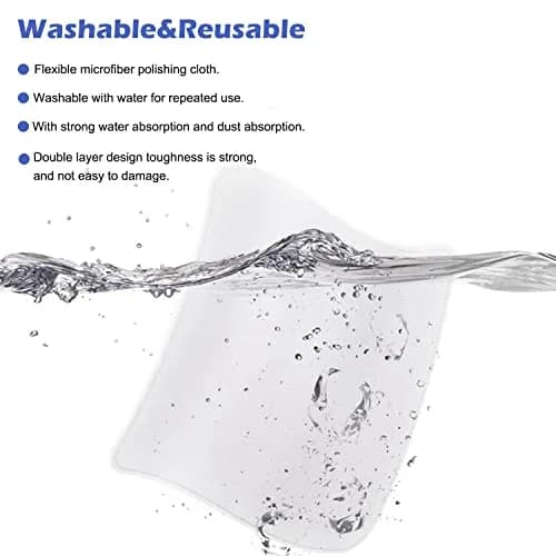 Inscool Microfiber Cleaning Cloths 4 Pack (16cm x 16cm) | Lint-Free Polishing for Apple Devices thumbnail 5