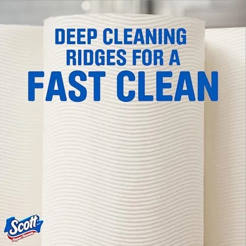 Scott Paper Towels Choose-A-Sheet 30 Double Rolls | Absorbent & Virtually Lint-Free (100 Sheets/roll) thumbnail 6