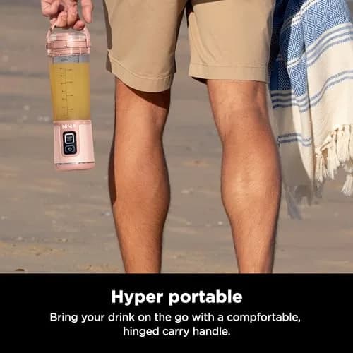 Ninja Portable Blender 18oz | Cordless, Rechargeable, Dual-Color, 2 Pack thumbnail 5