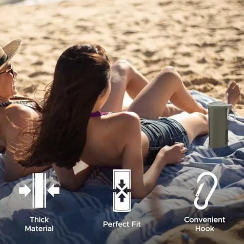 Sound Bass Heavy Duty Protective Carrying Case for Sonos Roam 2 | Green, 159g (0.35 lb) thumbnail 3