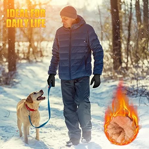 ihuan Winter Waterproof Ski Gloves Men Women | Windproof & Water-Resistant for Cold Weather thumbnail 2