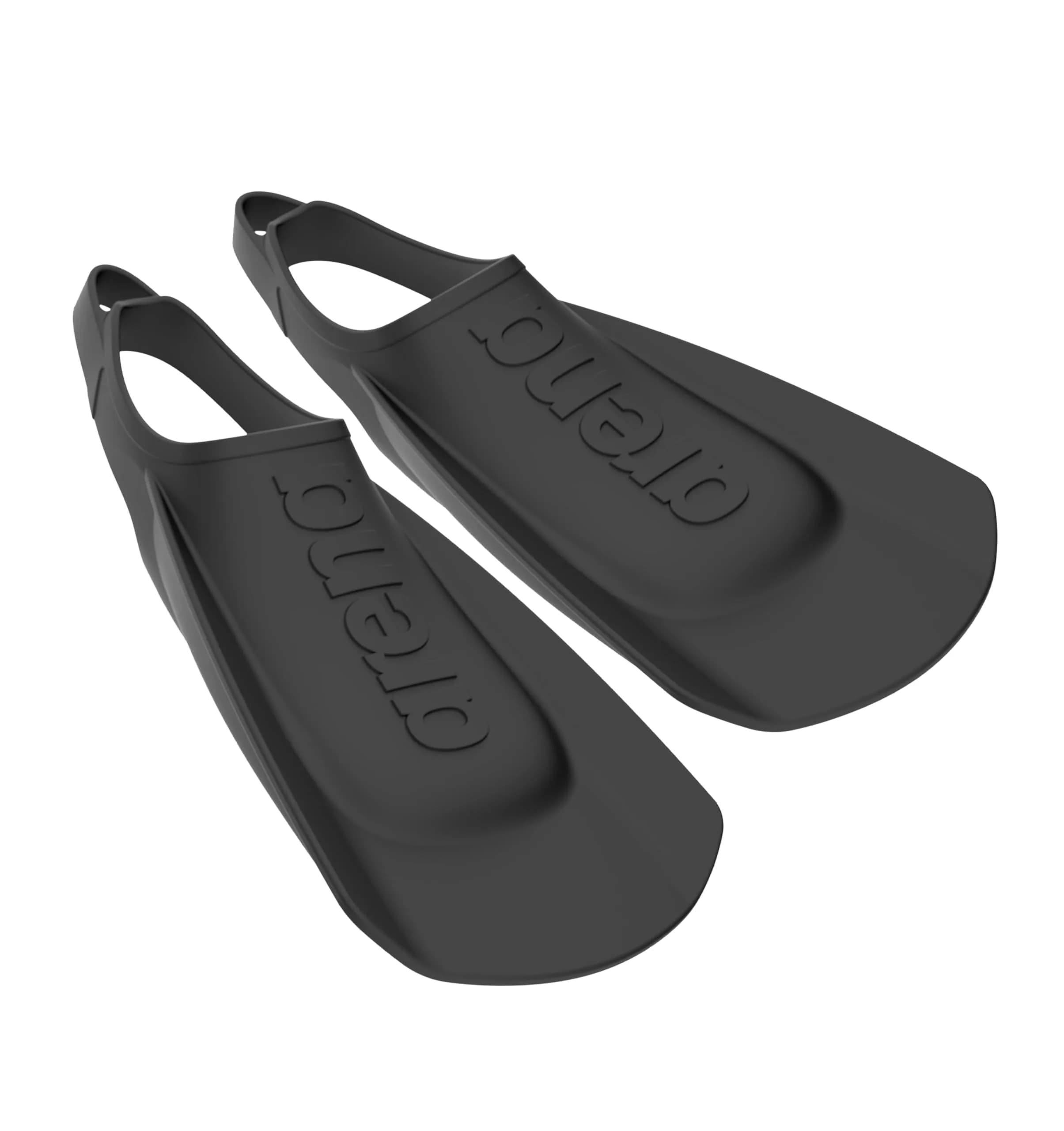 Arena Unisex Adult Comfortable Lightweight Swim Training Fins with Short Blade, Pink, 700g (1.54lb) | Improve Leg Technique & Power — Black