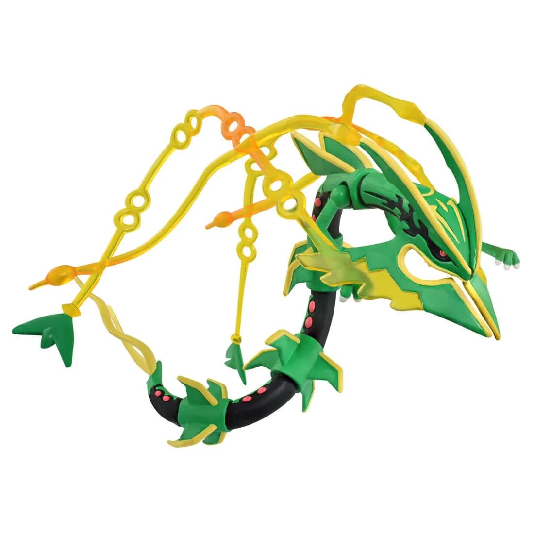 タカラトミー(TAKARA TOMY) Pokémon Moncolle Mega Rayquaza Action Figure 10cm | Anime Toy for Kids 3-6 — Green