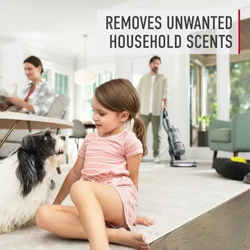 Hoover Carpet and Room Refresher Powder 32 oz (907 g) | Fresh Linen Scent, Vacuum Safe for Carpets, Rugs, Couches thumbnail 2