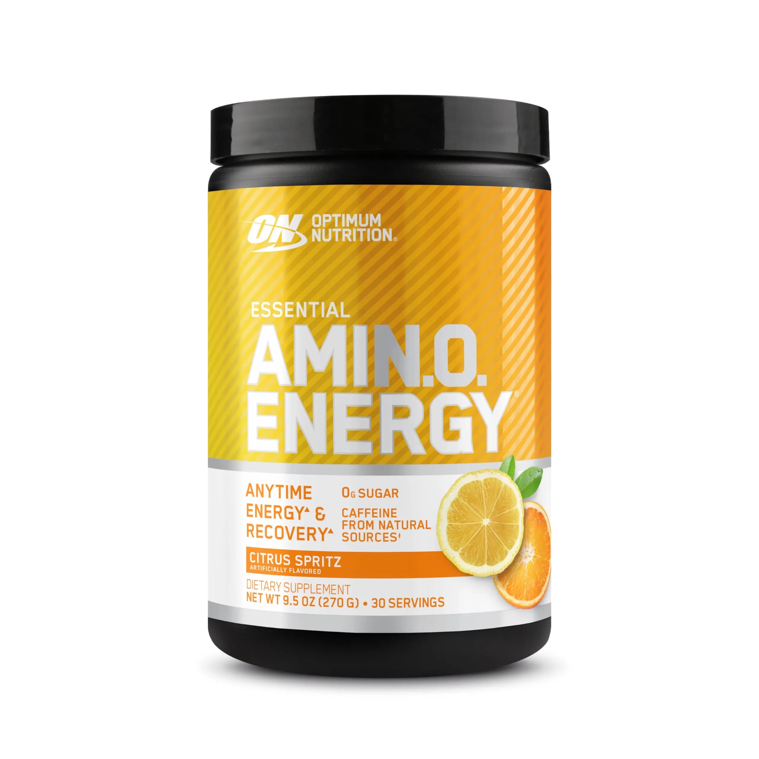 Optimum Nutrition Amino Energy Powder Citrus Spritz 269g (9.5 Oz) | BCAAs for Muscle Recovery & Energy Boost