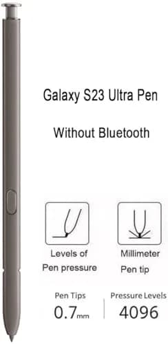 Befzygwk S Pen Replacement for Samsung Galaxy S24 Ultra 5G Stylus Pen, Violet | 4096 Pressure Levels, 0.7mm Fine Tip thumbnail 5