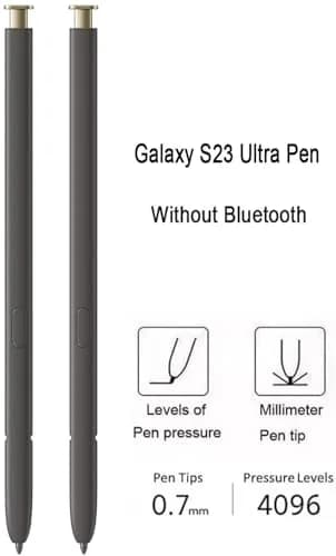 Befzygwk Replacement Stylus Pen for Samsung Galaxy S24 Ultra 5G (2-Pack, Yellow) | 4096 Pressure Levels thumbnail 4