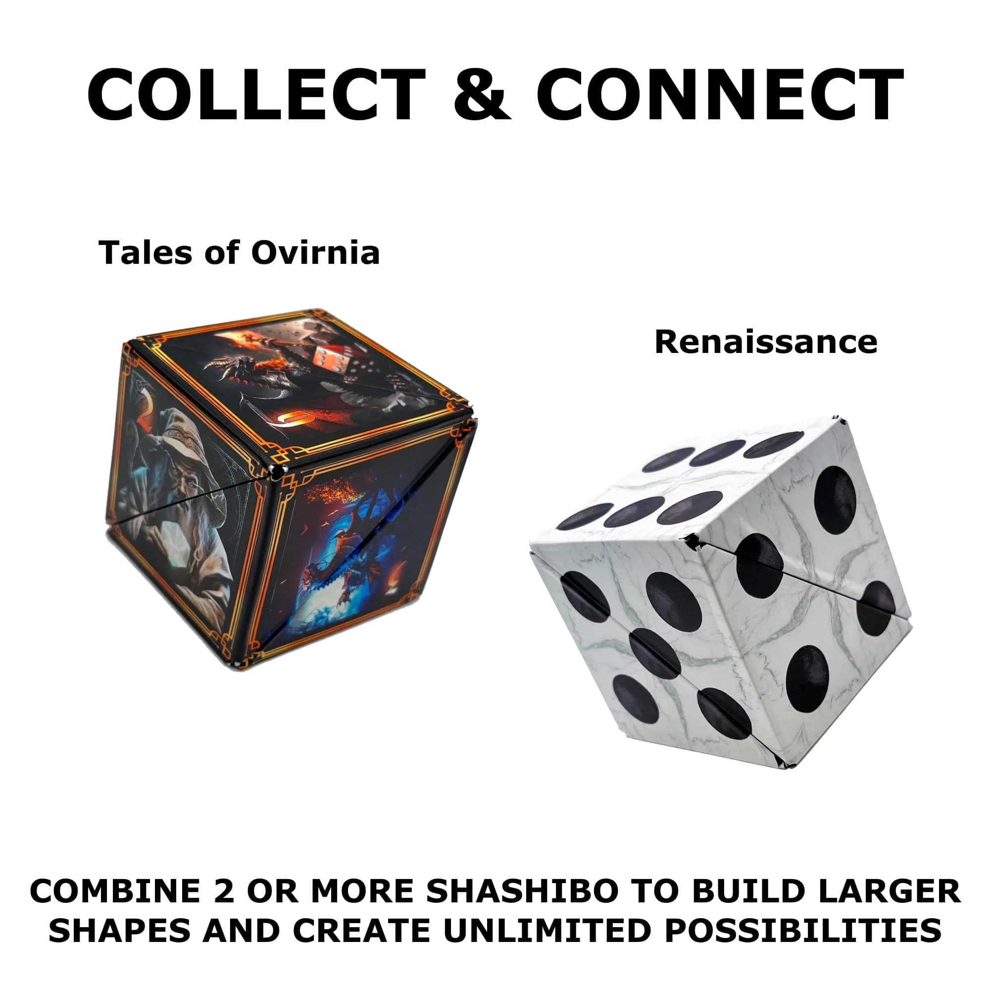 Shashibo Dodeca Tales of Ovirnia Magnetic Fidget Cube | ASTM-Tested Educational Toy thumbnail 6