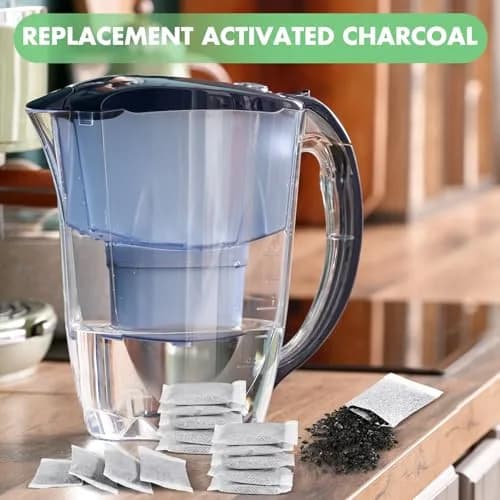 Lounsweer Activated Charcoal Water Filter 100 Count | Coconut Shell Material thumbnail 5