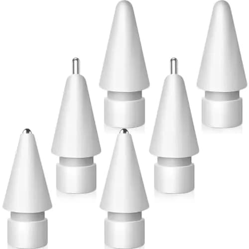 SIXFU Apple Pencil Tips Set 6 Pack | Precise Control & Durable Replacement Metal Tips thumbnail 1