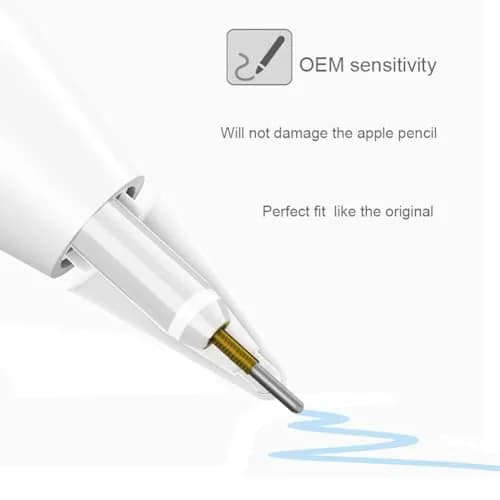 SIXFU Apple Pencil Tips Set 6 Pack | Precise Control & Durable Replacement Metal Tips thumbnail 5