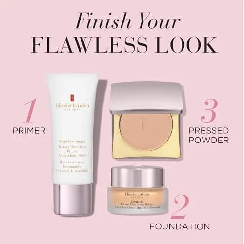 Elizabeth Arden Flawless Finish Skincaring Pressed Powder, Bronze | Sheer, Buildable Coverage with Nourishing Ingredients thumbnail 7