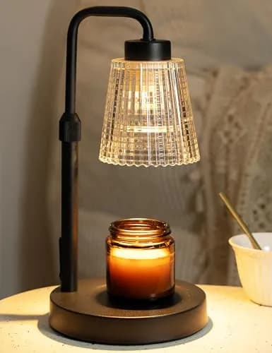 GODONLIF Candle Warmer Lamp with Timer, Home Decor for Women | Dimmable, Adjustable Height, Safe & Elegant thumbnail 1