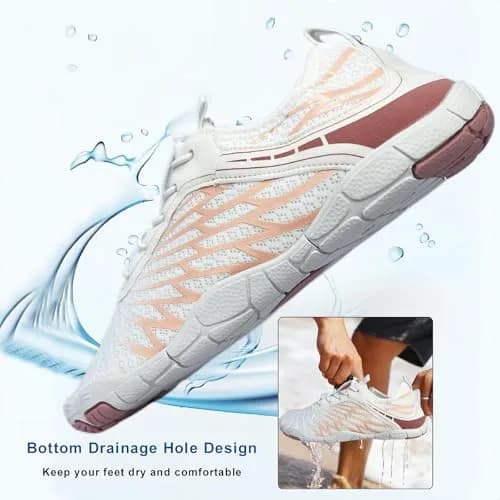 V OPXIN Barefoot Shoes for Women & Men, Wide Toe Box, Breathable Water Shoes | 23cm (9-9.5 Women/7-7.5 Men) thumbnail 6
