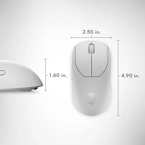 Alienware Pro Wireless Gaming Mouse LL Pro WL 26,000 DPI | 6 Buttons for Gaming & Precision thumbnail 9
