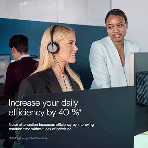 EPOS IMPACT 860T ANC Wired Headset with Noise Cancellation & USB-C | 192g (6.77 oz) thumbnail 6