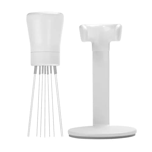 Normcore WDT Tool V2.1 with Stand - 0.23mm 9 Prong Espresso Distribution Tool | Magnetic Coffee Stirrer with 16 Extra Needles thumbnail 5