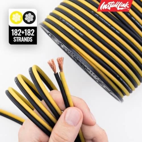 Install Link 12 AWG Gauge Speaker Wire 100 Feet (30.5m) | CCA Copper Clad Aluminum for Home Theater & Car Audio thumbnail 8