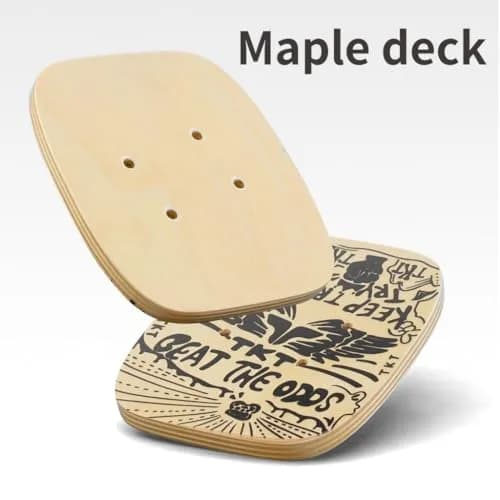 TKT FreeSkates - Metal Split Wheel Skateboard 138mm x 168mm | High Resilience Free Drift Board for Beginners thumbnail 6