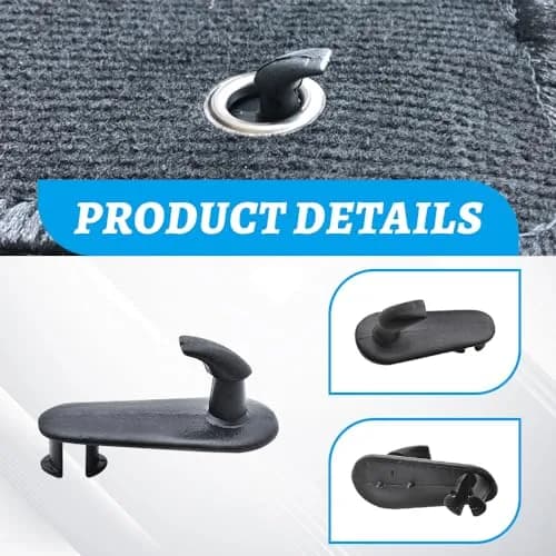 Kutyun Car Floor Mat Clips 4PCS | Secure Fixing for Toyota & Lexus Vehicles thumbnail 3