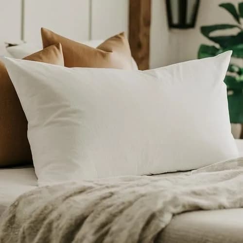 DaDa Bedding 20x28 Pillow Insert | Medium Firm, Premium Polyester, Support for Side & Back Sleepers thumbnail 5