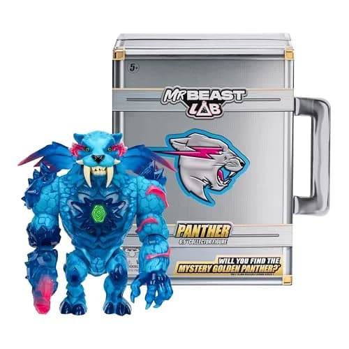 MRBEAST LAB Apex Beast Panther Collector Figure 15.8cm (6.25") | ASTM-Tested Toy Figure for Kids 3-12 thumbnail 1