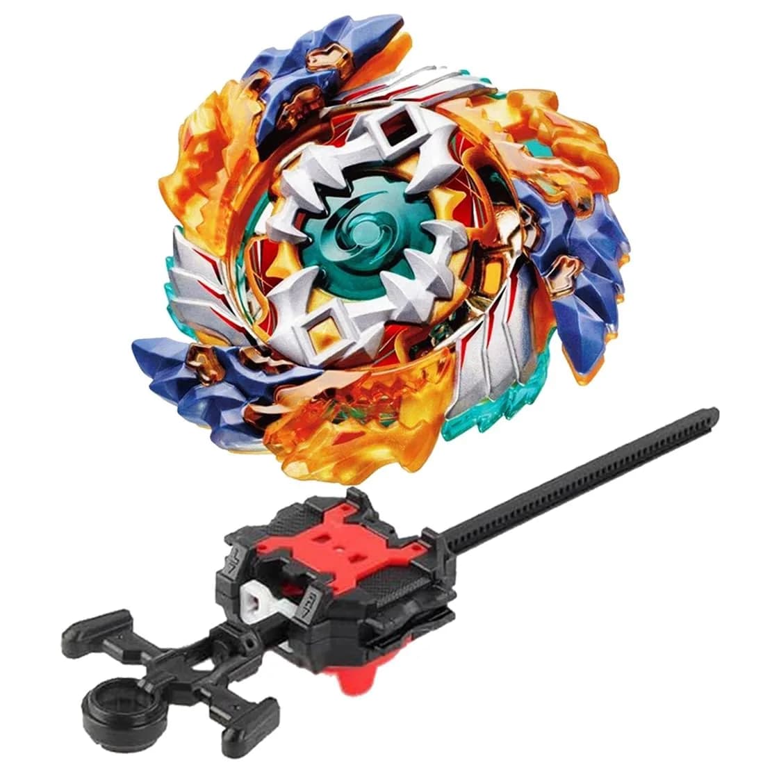 Absdcom Geist Fafnir Battling Tops with Launcher | 1 Pack