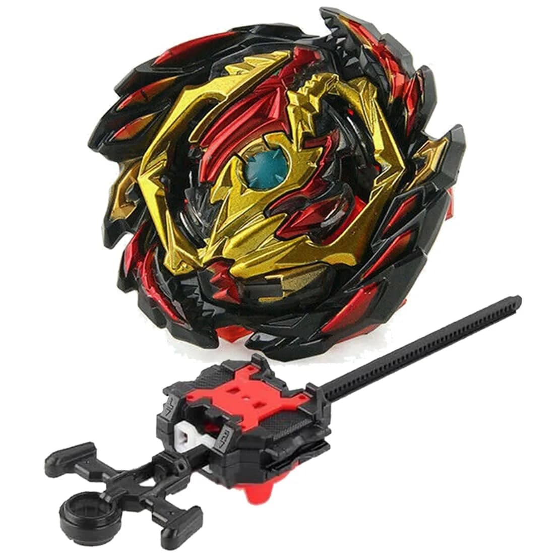 Absdcom Venom Diabolos B-145 Battling Tops Starter Set with Launcher | Educational Toy for Kids 6+