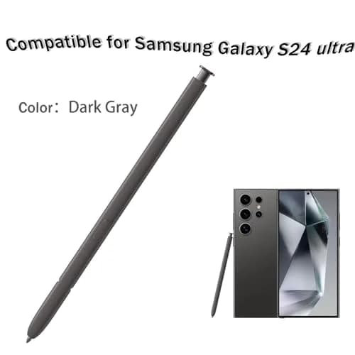 LiXiongBao S24 Ultra S Pen Replacement for Samsung Galaxy S24 Ultra, Dark Gray | 4096 Pressure Levels, Precise Control thumbnail 2