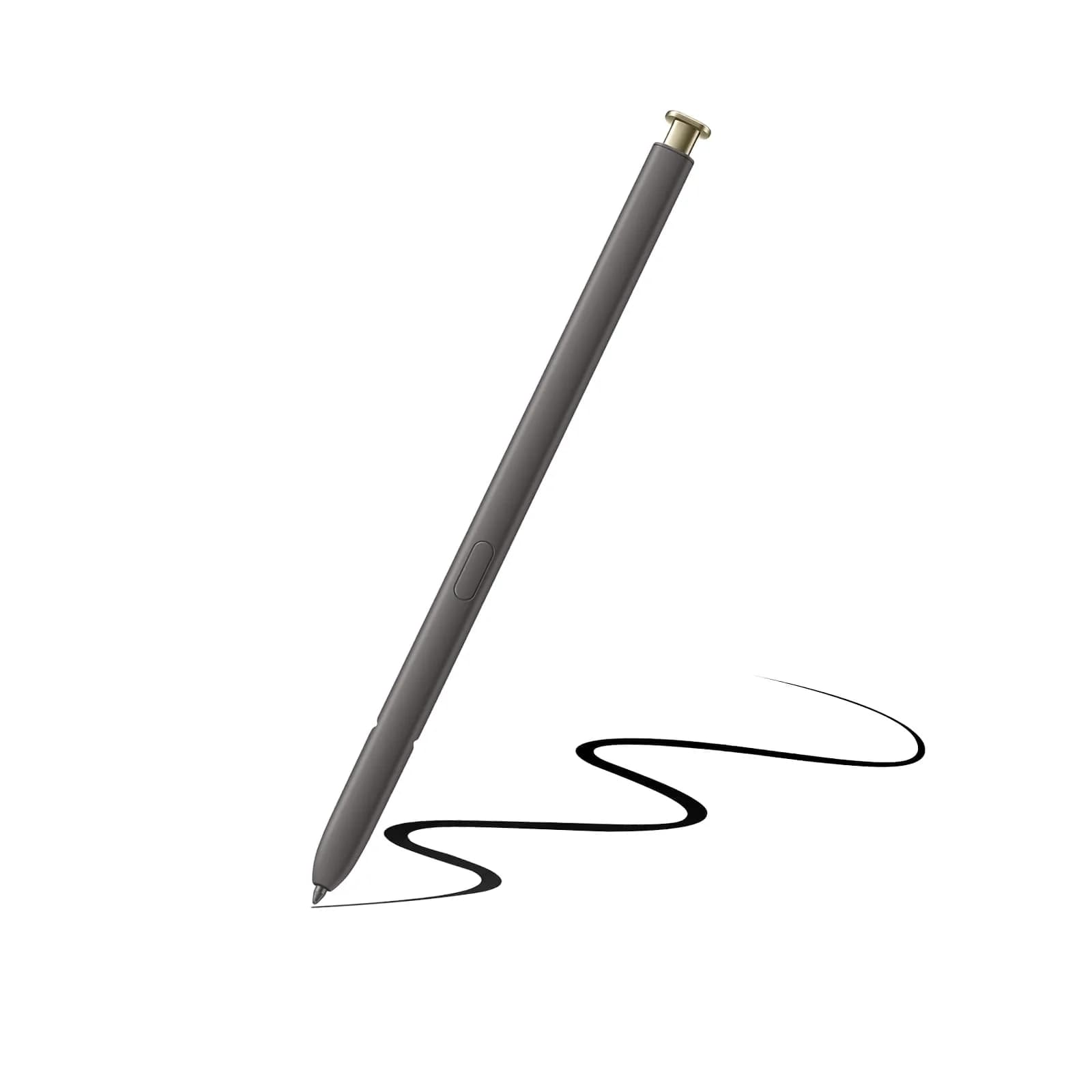 Alovexiong S24 Ultra S Pen Replacement Stylus for Samsung Galaxy S24 Ultra, Dark Gray | Precision Input Pen — Yellow Gold