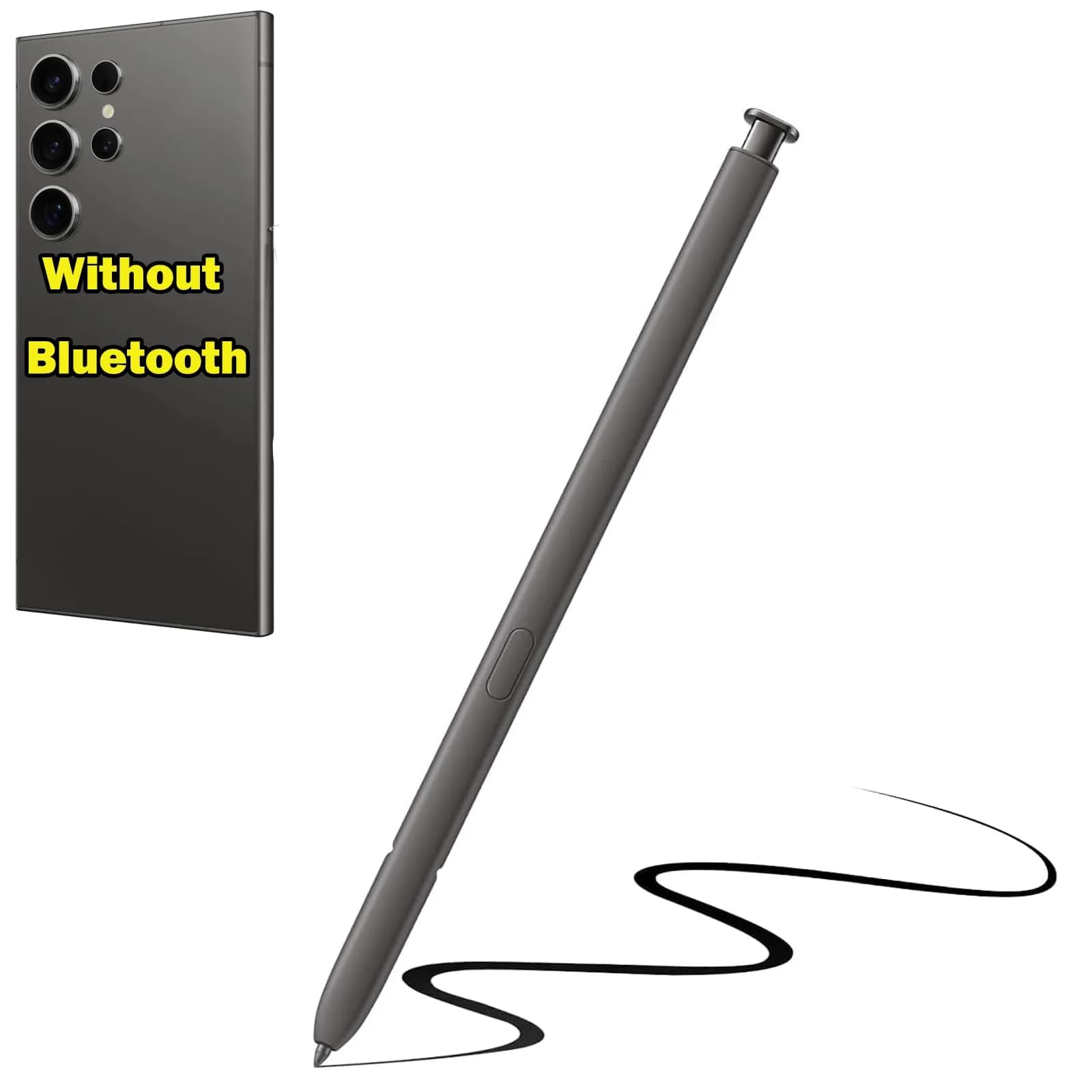 Alovexiong S24 Ultra S Pen Replacement Stylus for Samsung Galaxy S24 Ultra, Dark Gray | Precision Input Pen — Dark Gray