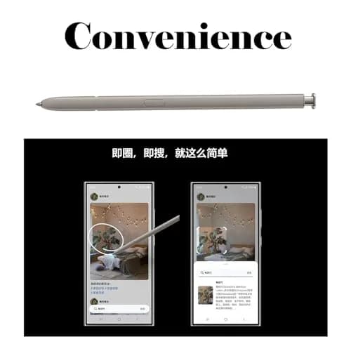 CaoXiong S24 Ultra S Pen Replacement Light Gray | Ultra-Responsive, Durable for Galaxy S24 Ultra thumbnail 6